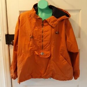 Actra small wind breaker orange hiking pull over